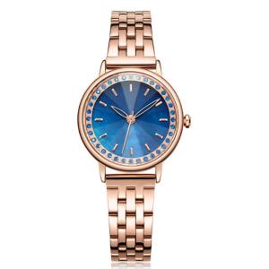 China 3ATM Waterproof Genuine Diamond Quartz Watch Tempered Glazed wholesale