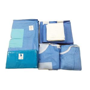 China Blue Arthroscopy Knee Drape Pack MAYO Surgical Disposable Drapes wholesale