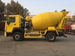 180HP 4x2 6cbm Howo Used Mini Concrete Mixer Truck