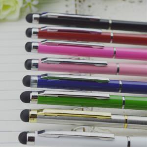 China 2015 Hot sellingRetractable Ball Point Pen, Touch Screen Stylus Pen, Aluminium Metal pen wholesale