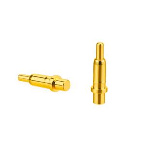 China Straight Brass 40A Spring Loaded POGO Pin Magnetic Connector wholesale