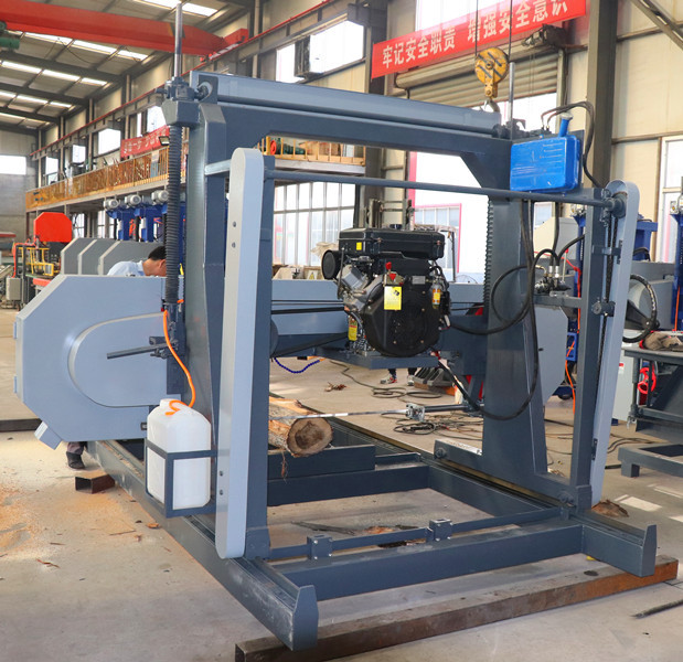 Portable Wood Cutting Band Saw Sawmill Horizontal Wood Band Saw Machine For Wood Working Band Saw For Cutting Wood