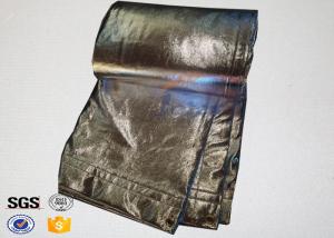 China Aluminum Coated Fiberglass Fire Retardant Blanket For Welding 17oz wholesale