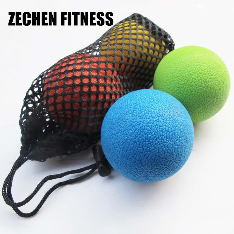 Fitness Yoga Lacrosse Massage Ball TPE Hard Single Full Body Fascias Sports