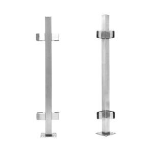China Balcony Deck 63mm Stainless Steel Outdoor Railing wholesale