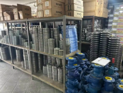 Customized Support OEM 1/2' 24" NXF 304L Lap Joint Flanges ANSI 150 ASME B16.47 Round Head Reducing Shape Pipe Fittings