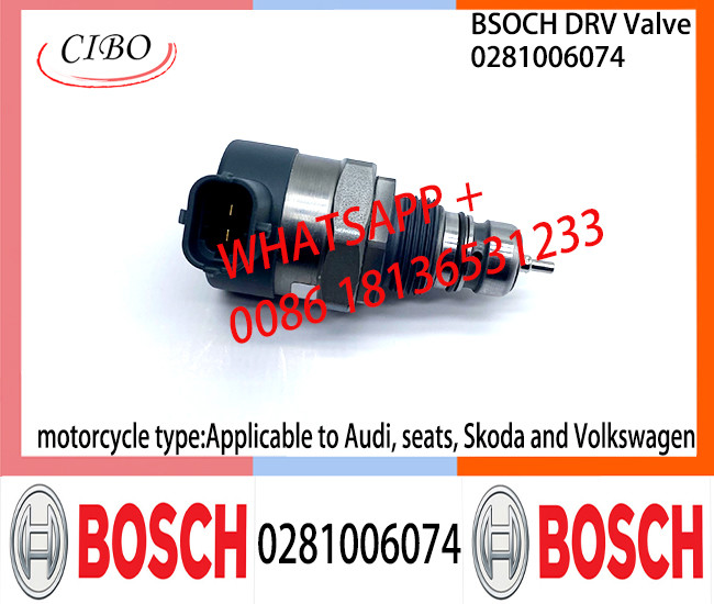 BOSCH DRV Valve 0281006074 0281006075 Control Valve 0281006074 0281006075 Applicable to Volkswagen Audi