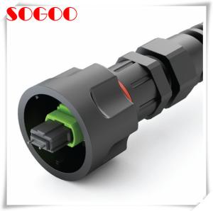 China IP67 Rated MPO MTP Ruggedized Fiber Optic Cable Armored Structure For 4G / 5G wholesale