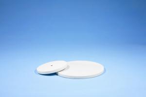 China Piezoelectric porous alumina ceramic disc suspension ceramic insulator wholesale