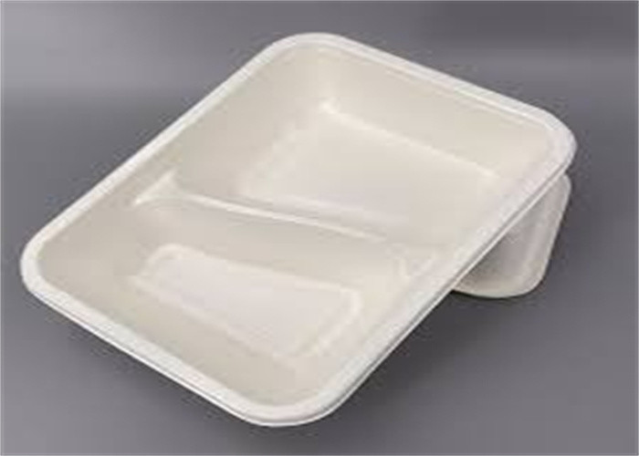 Thermoforming Biodegradable Plastic Sheet Polylactic PLA Disposable Food Containers