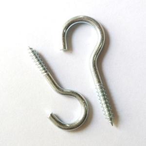 China Heavy Duty Screw Eye Bolt , High Rigidity Closed Hook Screw 5.6×56mm wholesale