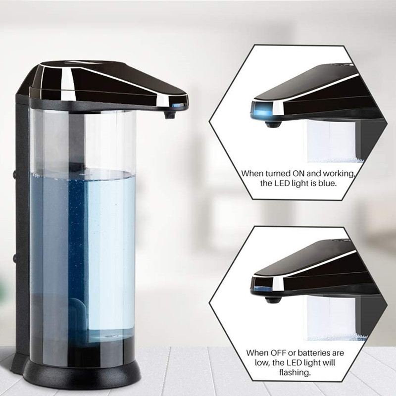 17oz Hands Free Soap Dispenser Kindergarden 9CM Infrared Induction