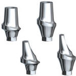 Nobel Biocare Active® Titanium Straight Abutment Compatible NP 3.5mm / RP 4.3mm