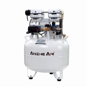 China 40L Medical Air Pump Compressor 850W Dental Oilless Air Compressor Use For 2 Dental Chairs wholesale
