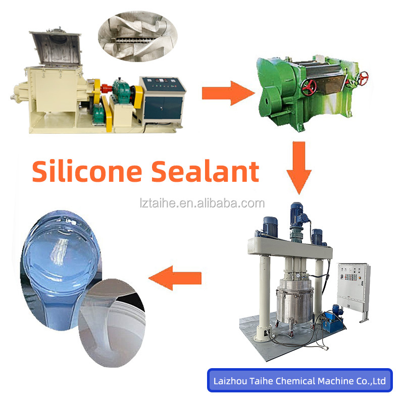 Silicone Sealant Mixer Making Machine Production Line for Customer Requirements