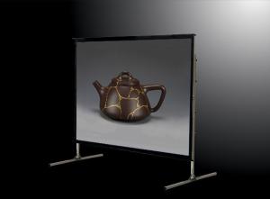 China 400 Inch Fast Fold Screens , Mobile Projection Screen For outdoor events , exhibitions wholesale