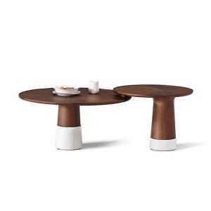 China Oak Veneer Coffee Table Solid Wood Coffee Table For Living Room Hotel wholesale