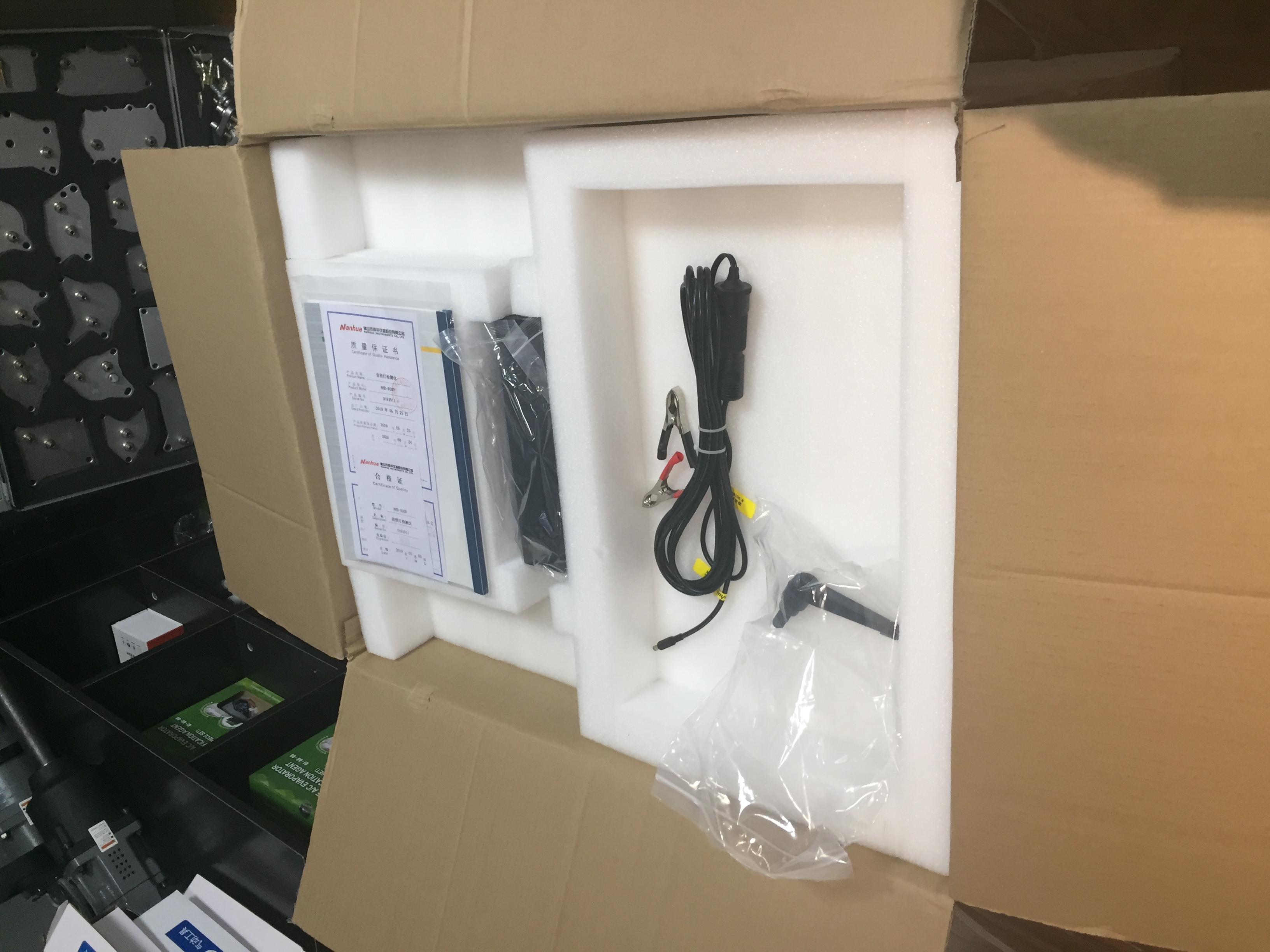 AC220V NHD-8101 Headlight Testing Machine For Automotive And Motorcycle