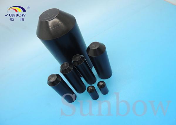 Polyolefin Adhesive lined Heat Shrink End Caps Cable Accessories