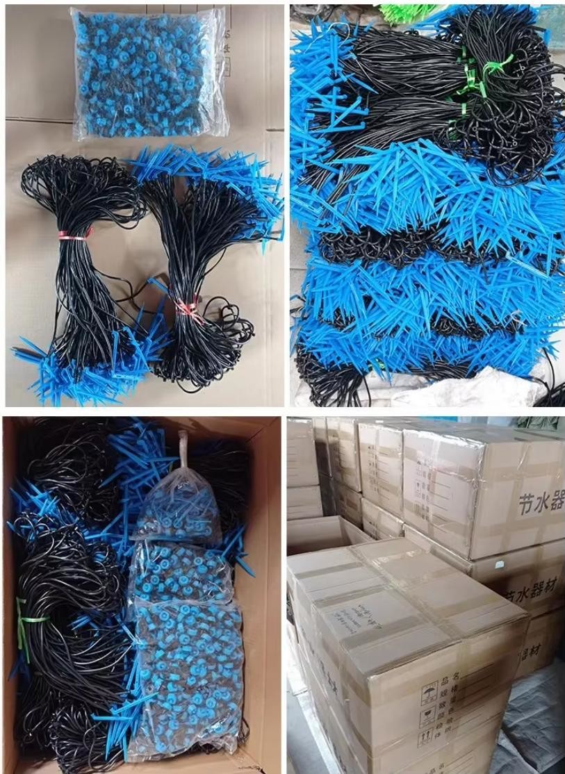 Wholesale Price Drip Irrigation System Plastic Watering Dripper 1/2/4 Way 4 Branches Bend Arrow Set Drip Arrow