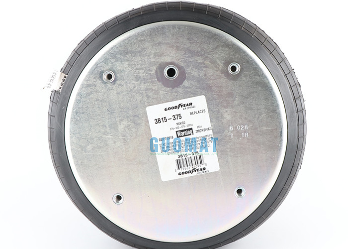 3B15-375 1 /4"-18 NPTF Air Fitting Durable Triple Convoluted Air Bag