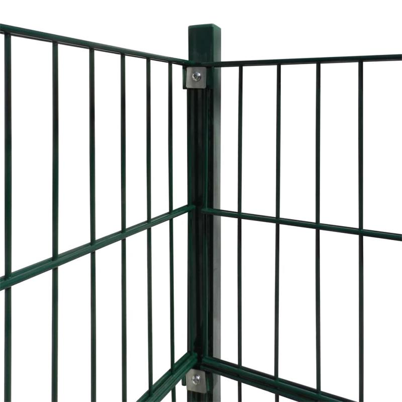 Square Galvanized Welded Wire Mesh Double wire Fencing Width 0.9-2.5m pvc coated wire mesh fence