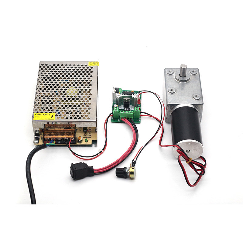 24V DC Brush Motor A5882-45 24V Mini Worm Gear Motor 24V DC Motor