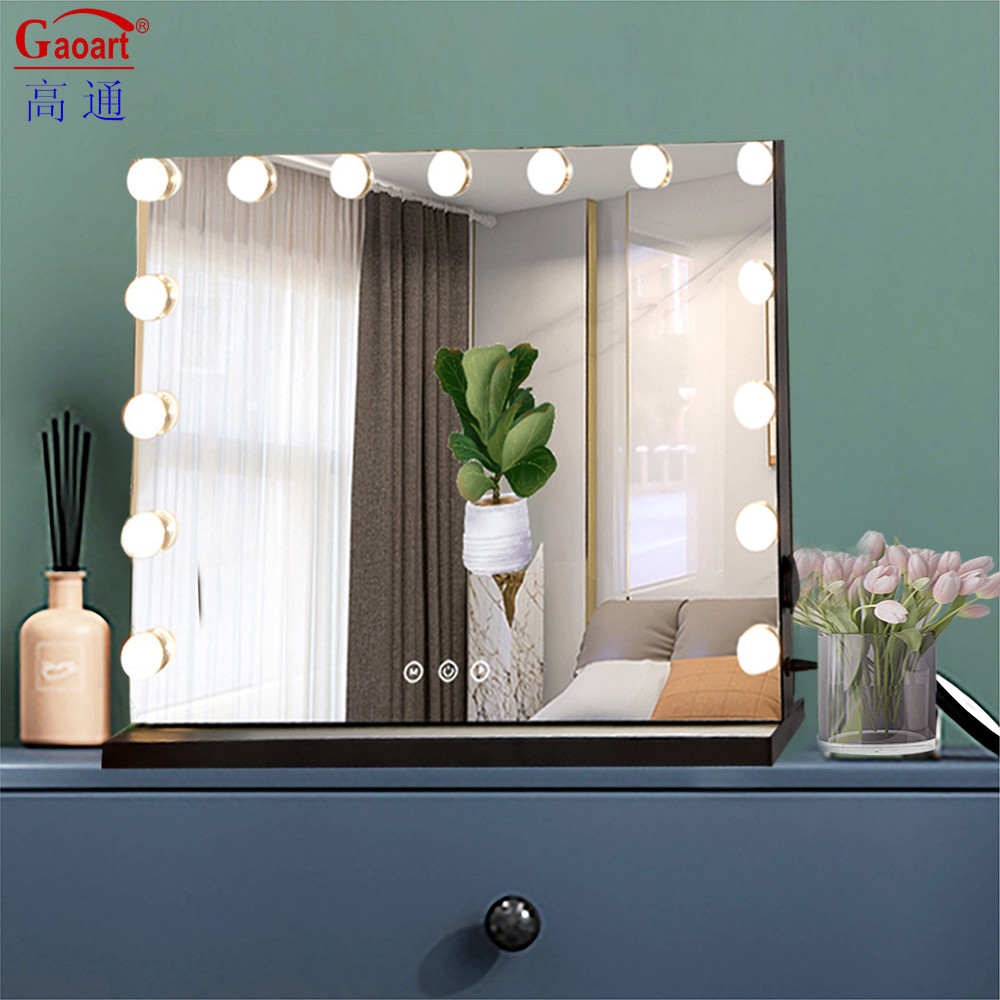 Elevate Your Beauty Routine with a Customizable Hollywood Mirror
