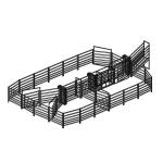 1.6mm Round Galvanized Livestock Fencing 42mm 32mm OD