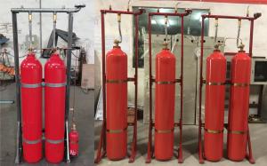 China CO2 Fire Suppression System 70Ltr Fixed Co2 Extinguishing System 42kg wholesale