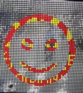 China 50mm Response Time Lcd Flip Dot Display For Video Wall Digital Clock wholesale