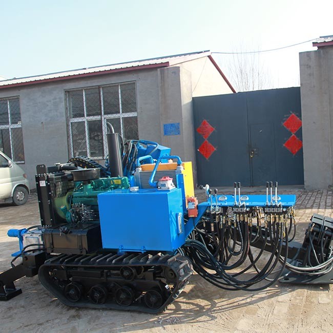 Powerful Borehole Drilling Machine Horizontal Diesel Engine Test Rig Drilling