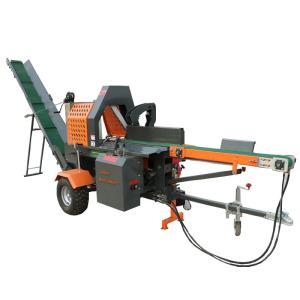 China Gasoline Powered Log Splitter Hydraulic Firewood Processor for Forestry Machinery wholesale