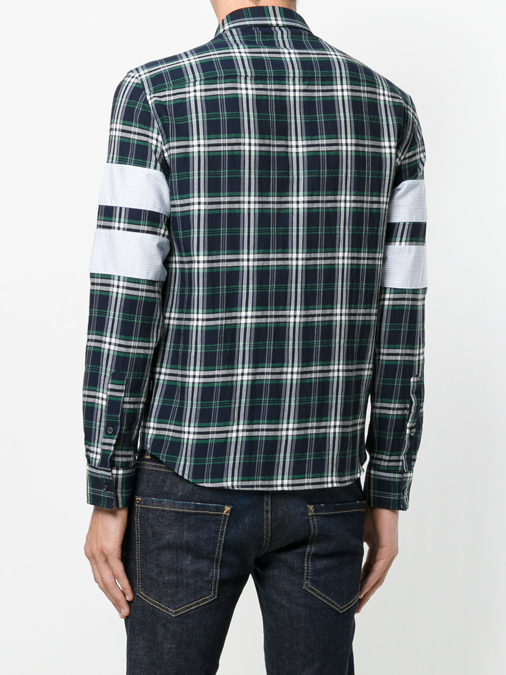 Cotton Mens Fashion Casual Shirts , Button Down Mens Plaid Dress Shirt
