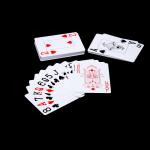 Waterproof Plastic PVC Poker Cards For Promotions ODM