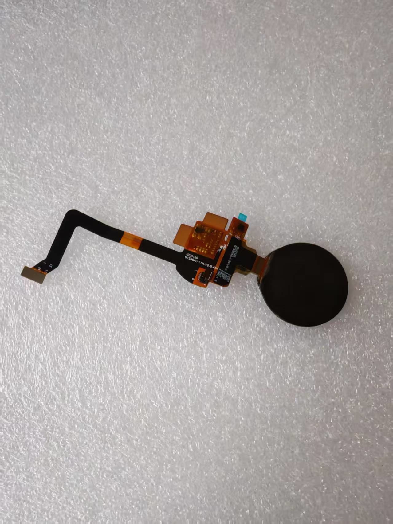 1.04 inch AMOLED display close-up