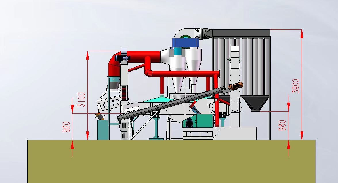 High Performance Destoner Machine Stones Purifier For Carbonizing Materials