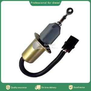 China China supply 6CT Engine sapre parts 24V Fuel Pump Shutoff Solenoid valve 3977620 wholesale