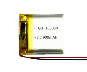 China Emergency Light 3.7 V Li Polymer Battery 900mAh Connector Included wholesale
