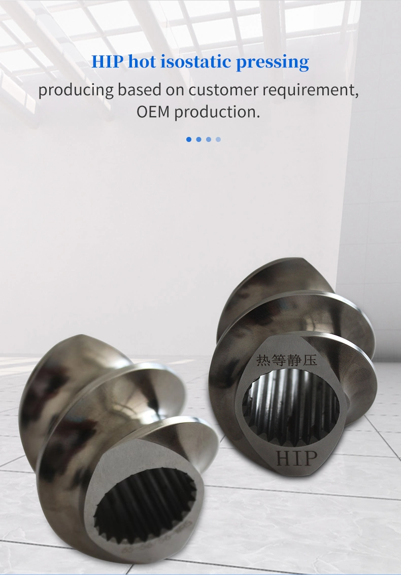 Screw /Parallel Twin Plastic Extruder Screw and Barrel /Parallel Twin Screw Barrel