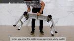Anti Slip 330Ibs Folding Aluminum Work Platform