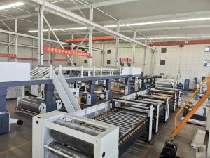 China High Speed High Capacity Cardboard Box Making Equipment 150m/Min wholesale