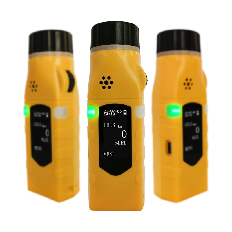 Portable Pump VOC Gas Analyzer , Handheld Voc Detector 0-500Ppm With Pid Sensor