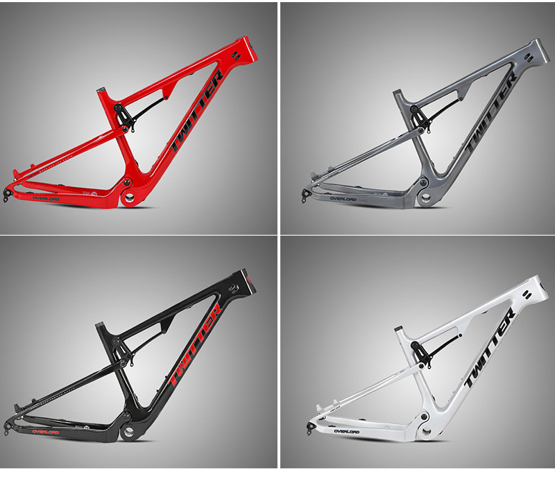 Full Suspension EPS 29er Bike Frame TWITTER Full Carbon Fiber Mountain Bike Frame