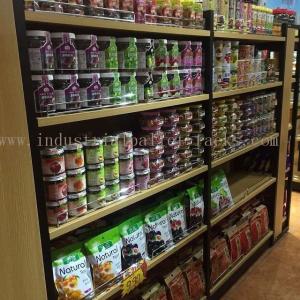 China Light Duty Gondola Shelves Supermarket Racking Island / End Units 5 Levels Each wholesale
