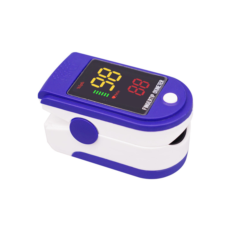 TFT Display Medical Handheld Finger Oximeter Oxygen Saturation Monitor 250BPM