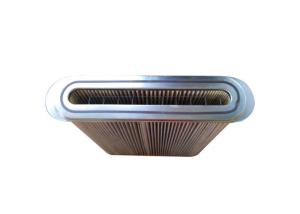 China Esthetical Polyester Flat Air Filter Lower Pressure Drop , Plant Filter Cartridge Functional wholesale