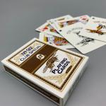 Frosted Finish 88mm 89mm Length Cardboard Poker Playing Cards
