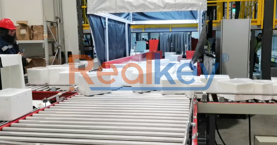 Seamless Integration Logistics Roller Conveyor Package Roller Conveyor Long Lifespan
