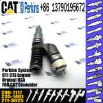 CAT excavator parts fuel injector 211-3025 200-1117 235-1401 for C15 C16 engine